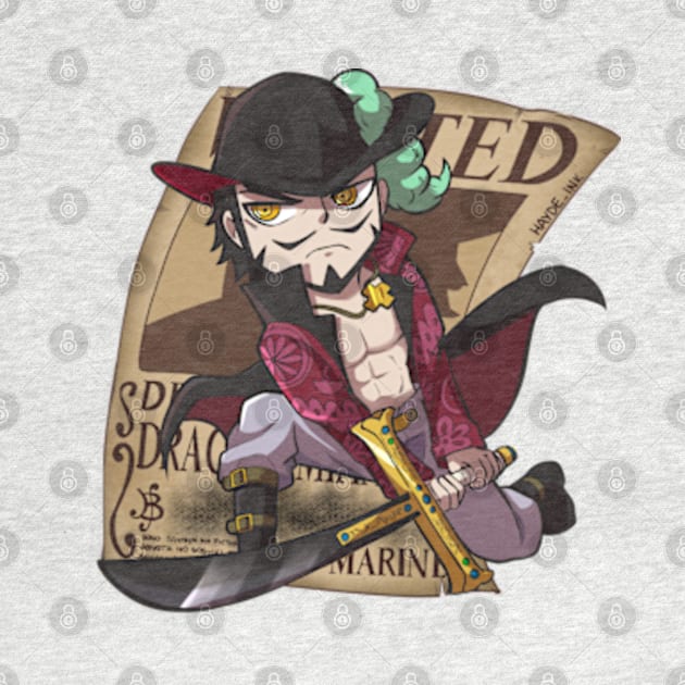 Wanted Mihawk by Hayde